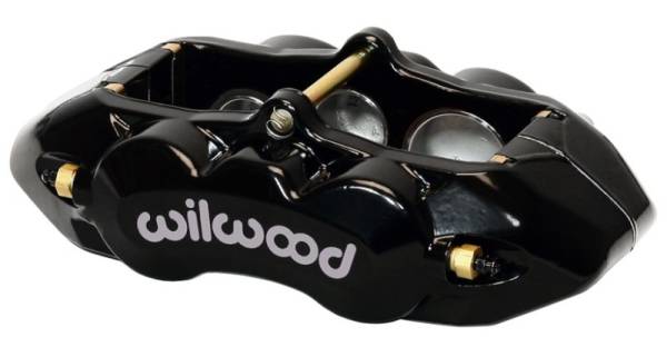 Wilwood - Wilwood Caliper-D8-6 L/H Front Black 1.88/1.38/1.25in Pistons 1.25in Disc - 120-11712-BK