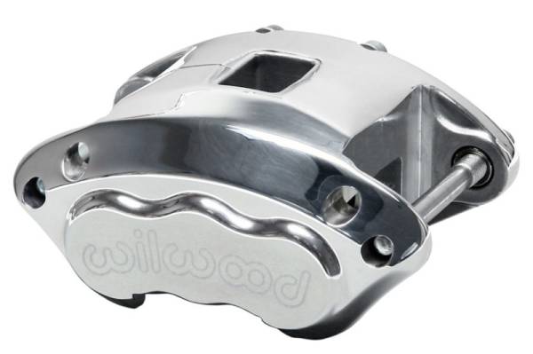 Wilwood - Wilwood Caliper-D154-Polished 2.50in Piston 1.04in Disc - 120-11870-P