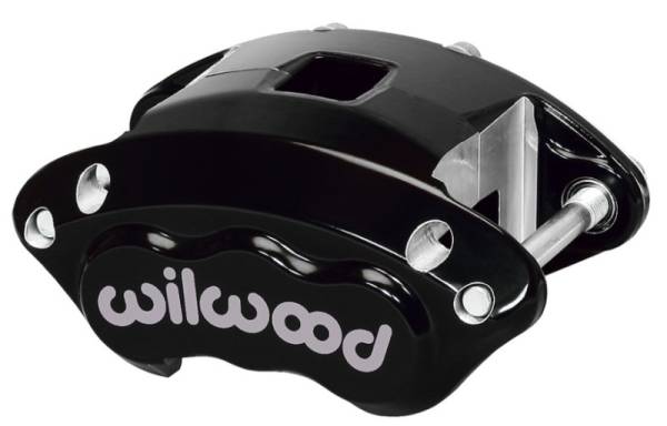 Wilwood - Wilwood Caliper-D154-Black 1.62/1.62in Pistons 1.04in Disc - 120-11872-BK