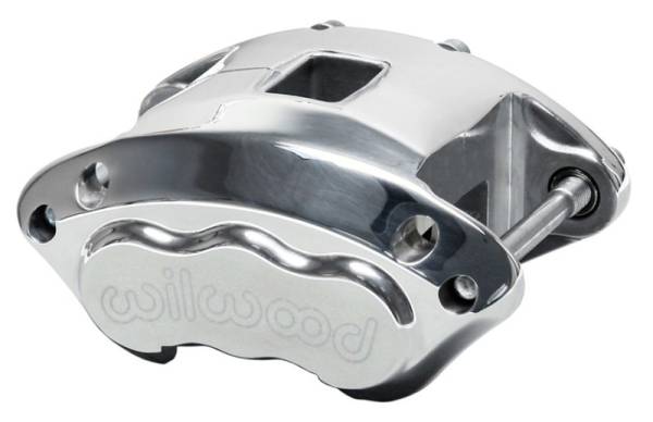 Wilwood - Wilwood Caliper-D154-Polished 1.12/1.12in Pistons 0.81in Disc - 120-11875-P