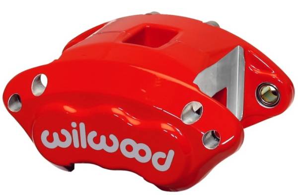 Wilwood - Wilwood Caliper-D154-Red 1.12/1.12in Pistons 0.81in Disc - 120-11875-RD