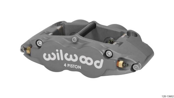 Wilwood - Wilwood Caliper-Narrow Superlite 4R-ST - Anodized 1.25/1.25in Pistons 1.10in Disc - 120-12602