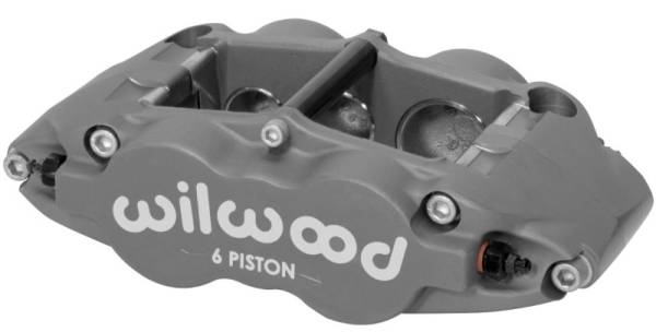Wilwood - Wilwood Caliper-Forged Superlite 6R-R/H 1.62/1.12/1.12in Pistons 1.25in Disc - 120-13235