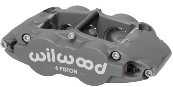 Wilwood - Wilwood Caliper-Forged Superlite 6R-L/H 1.62/1.12/1.12in Pistons 1.25in Disc - 120-13236