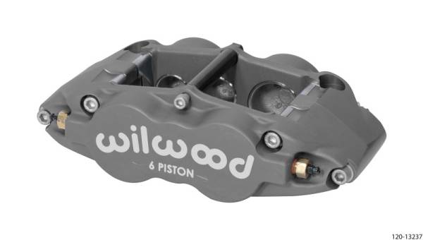 Wilwood - Wilwood Caliper-Forged Superlite 6R-R/H 1.62/1.12/1.12in Pistons 0.81in Disc - 120-13237