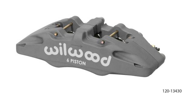 Wilwood - Wilwood DynaPro DP6 Lug Mount Anodized Alum. Caliper 1.62in/1.38in/1.38in Piston .38in Rotor - Right - 120-13430