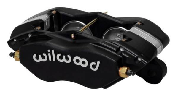 Wilwood - Wilwood Caliper-Forged Dynalite-M-Black 1.75in Pistons 1.00in Disc - 120-13551-BK