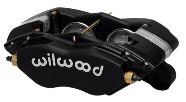 Wilwood - Wilwood Caliper-Forged Dynalite-M-Red 1.75in Pistons 1.25in Disc - 120-13745-BK