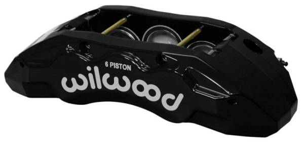 Wilwood - Wilwood Caliper-TX6R- R/H - Black 2.00/1.88/1.88in Pistons 1.50in Disc - 120-13813-BK