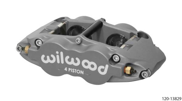 Wilwood - Wilwood Caliper-Forged Superlite FSL4R/ST Aluminum 1.88/1.75in Pistons .81in Disc Ano - Left - 120-13829