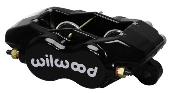 Wilwood - Wilwood Caliper-Forged DynaliteI-Black 1.62in Pistons .81in Disc - 120-13842-BK
