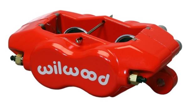 Wilwood - Wilwood Caliper-Forged DynaliteI-Red 1.62in Pistons .81in Disc - 120-13842-RD