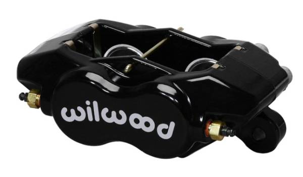 Wilwood - Wilwood Caliper-Forged DynaliteI-Black 1.75in Pistons .81in Disc - 120-13844-BK
