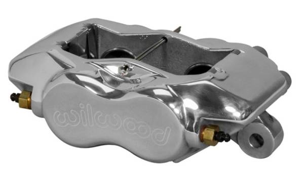 Wilwood - Wilwood Caliper-Forged DynaliteI Polished 1.75in Pistons .81in Disc - 120-13844-P