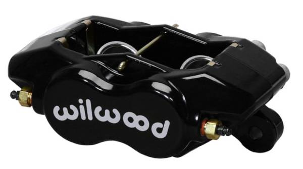 Wilwood - Wilwood Caliper-Forged DynaliteI-Black 1.75in Pistons 1.00in Disc - 120-13845-BK