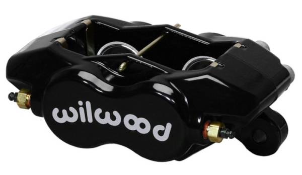 Wilwood - Wilwood Caliper-Forged DynaliteI-Black 1.75in Pistons 1.10in Disc - 120-13846-BK
