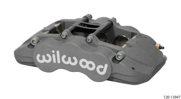 Wilwood - Wilwood Caliper-GN6R-L/H-Black Ano (.80 Thk Pad) 1.75/1.38/1.38in Pistons 1.38in Disc - 120-13947