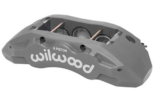 Wilwood - Wilwood Caliper-TX6R- R/H - Clear 1.62/1.38/1.38in Pistons 1.38in Disc - 120-14599