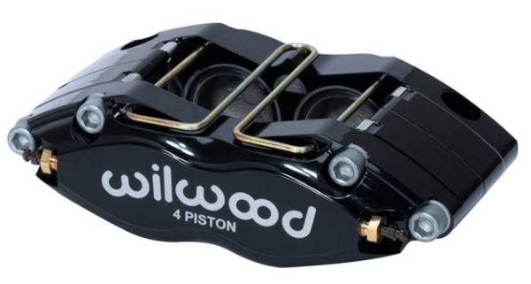 Wilwood - Wilwood Caliper- DPR-DS - Black 1.62in Piston 0.810in Rotor - Dust Seal - 120-14706-BK