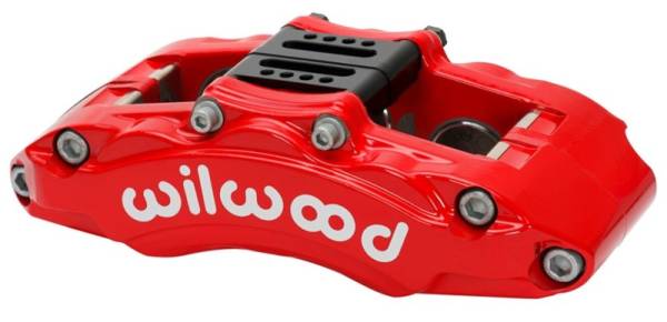 Wilwood - Wilwood Caliper - AT6 Lug Mount Red 1.75in/1.38in/1.38in Piston .75in Rotor - Right Side - 120-14850-RD