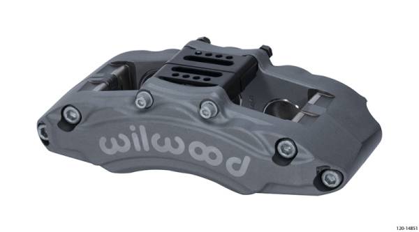 Wilwood - Wilwood Caliper - AT6 Lug Mount Anodized 1.75in/1.38in/1.38in Piston .75in Rotor - Left Side - 120-14851