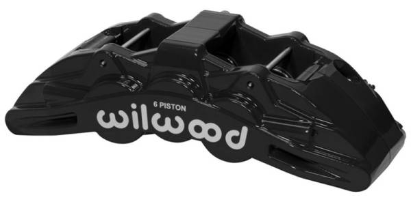 Wilwood - Wilwood Caliper Black SX6R 4.04in Piston 1.25in Disc - 120-14863-BK