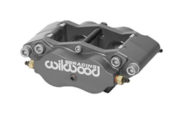 Wilwood - Wilwood Billet Narrow Dynalite Radial Mount Caliper - 1.38in Piston / .81in Disc / Type III Silver - 120-15563-SI