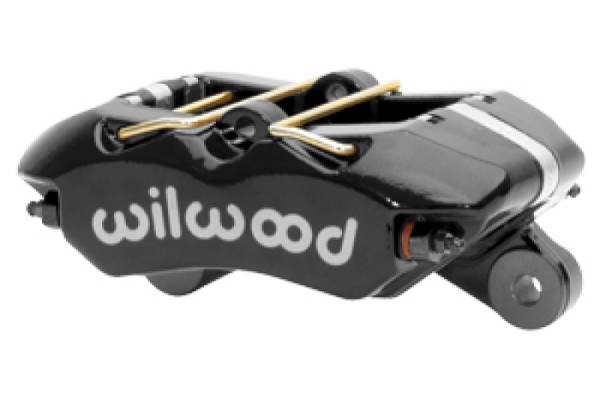 Wilwood - Wilwood Caliper-Forged Dynapro 5.25in Mount/ 4 - 1.98in Pistons/ .81in x 13.06in. Rotor - Black - 120-15585-BK