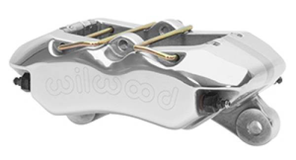 Wilwood - Wilwood Caliper-Forged Dynapro 5.25in Mount/ 4 - 1.98in Pistons/ .81in x 13.06in. Rotor - Polished - 120-15585-P