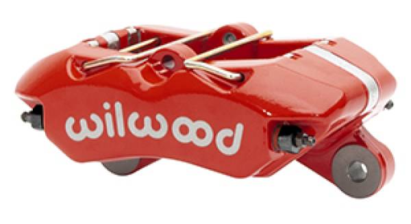 Wilwood - Wilwood Caliper-Forged Dynapro 5.25in Mount/ 4 - 1.98in Pistons/ .81in x 13.06in. Rotor - Red - 120-15585-RD
