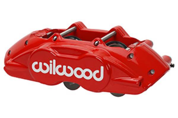 Wilwood - Wilwood Caliper D11 Red 1.62in Piston .81in/.94in Rotor - 120-16510-RD