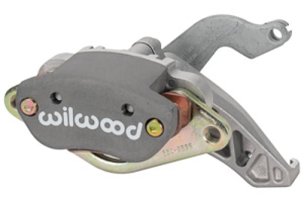 Wilwood - Wilwood Caliper-MC4 Mechanical-R/H Grey w/ Logo 1.11in Piston .39in Disc - 120-17271
