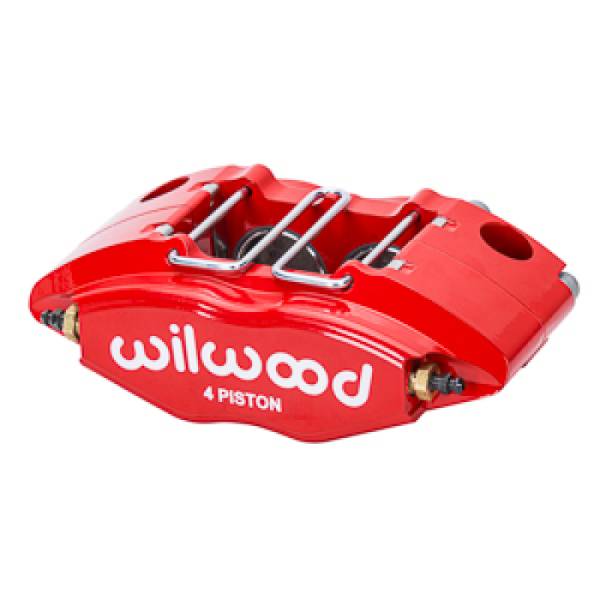 Wilwood - Wilwood Powerlite Caliper 1.38in Pistons .790in/.860in Disc - Red - 120-8729-RD