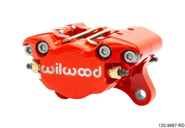 Wilwood - Wilwood Caliper-Dynapro Single 3.25in Mount 1.75in Pistons .38in Disc - 120-9687-RD