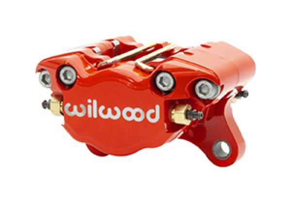 Wilwood - Wilwood Caliper-Dynapro Single 3.75in Mount 1.38in Pistons .38in Disc - Red - 120-9690-RD