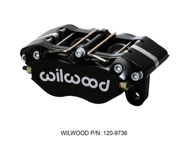 Wilwood - Wilwood Caliper-Dynapro 3.5in Mount 1.75in Pistons .81in Disc - 120-9736