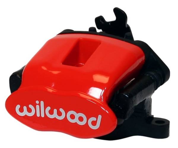 Wilwood - Wilwood Caliper-Combination Parking Brake-R/H-Red 34mm piston .81in Disc - 120-9808-RD