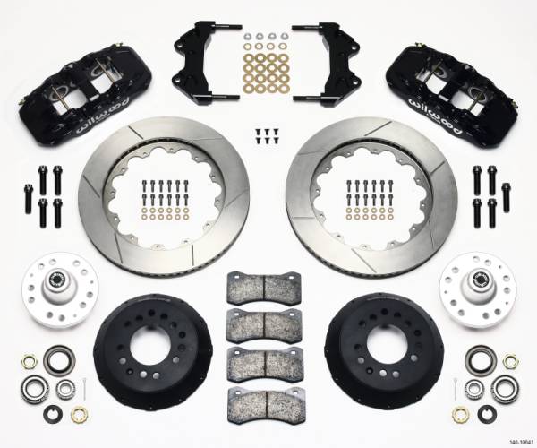 Wilwood - Wilwood AERO6 Front Hub Kit 14.00 WWE ProSpindle - 140-10641