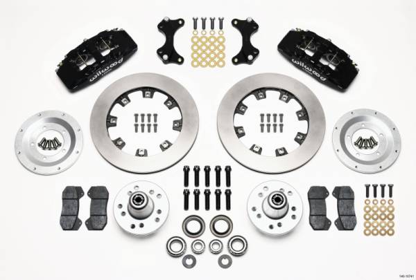 Wilwood - Wilwood Dynapro 6 Front Hub Kit 12.19in WWE ProSpindle - 140-10741