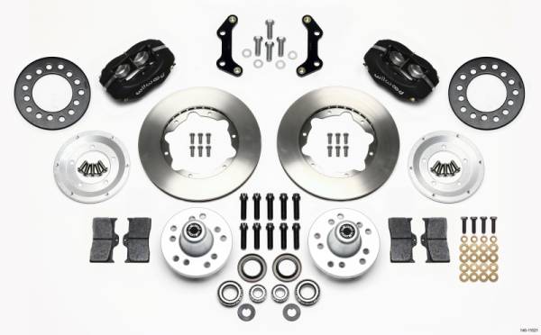 Wilwood - Wilwood Forged Dynalite Front Kit 11.00in 70-72 CDP B & E Body-Disc - 140-11021