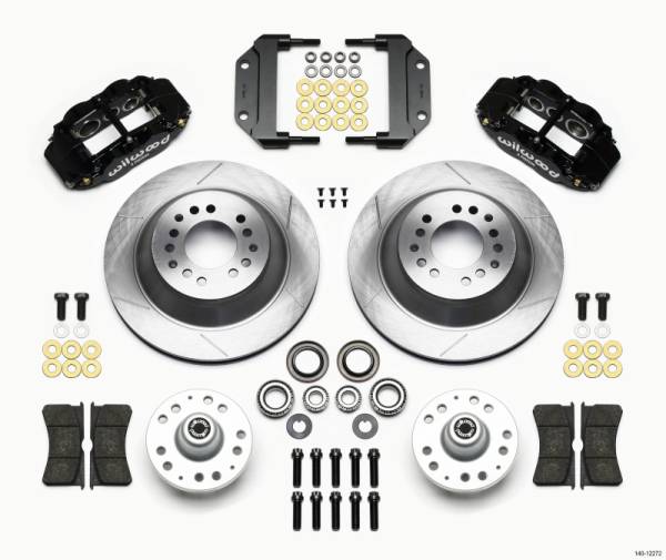 Wilwood - Wilwood Narrow Superlite 6R Front Hub & 1PC Rtr Kit 12.88in Magnum Force Drop Spindle - 140-12272