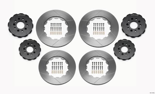 Wilwood - Wilwood Rotor Kit Front/Rear-Drilled 2005-2013 Aston Martin - 140-13106