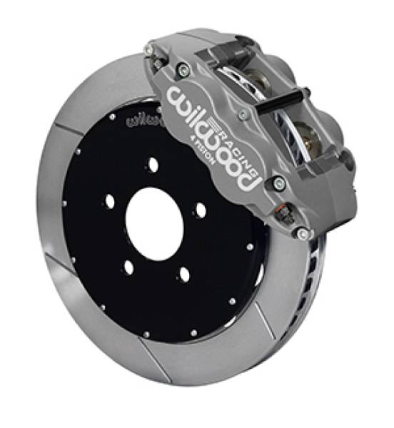 Wilwood - Wilwood 94-04 Ford Mustang Forged Superlite 4R Big Brake Front Brake Kit (Race) 12.88in RTR w/ Lines - 140-14113