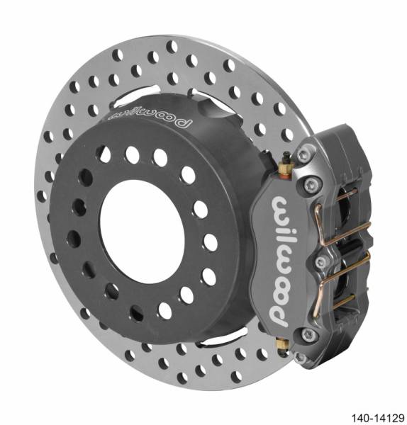 Wilwood - Wilwood Dynapro Lug Mount Rear Dynamic Kit SA Drilled Big Ford New Style 2.50in Offset - 140-14129-D