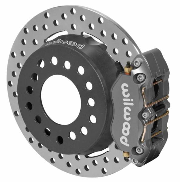 Wilwood - Wilwood Dynapro Lug Mount Rear Dynamic Kit SA Drilled Big Ford New Style 2.36in Offset - 140-14134-D