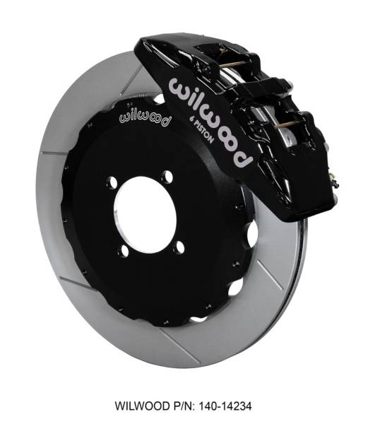 Wilwood - Wilwood Dynapro 6 Front Hat Kit 12.88in 2016-Up Mazda MX5 Miata w/ Lines - 140-14234