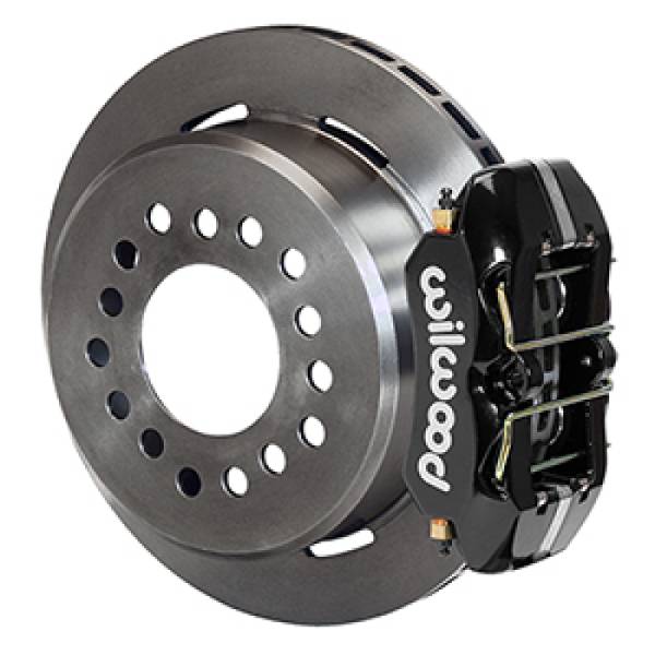 Wilwood - Wilwood Dynapro Low-Profile Rear Parking Brake Kit 11in - 12 Bolt / 2.75-2.81in Offset Staggered - 140-14400