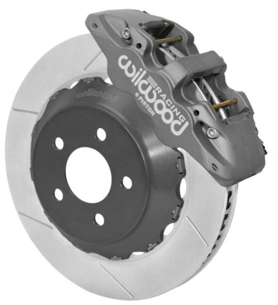 Wilwood - Wilwood 15-18 Ford Mustang Aero6 Front Big Brake Kit 14.00in Rotor (Race) - 140-14482