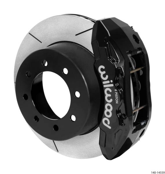 Wilwood - Wilwood TX6R Rear Kit 15.50in Rotor Black w/ Lines 13-17 Ford F250/F350 4WD - 140-14559