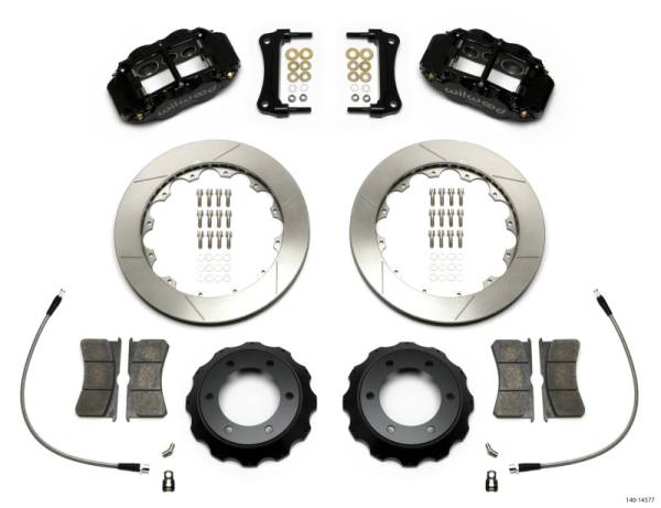 Wilwood - Wilwood Narrow Superlite 6R Front Kit 12.88in Slotted Rotor w/ Lines 05-15 Toyota Tacoma - 140-14577